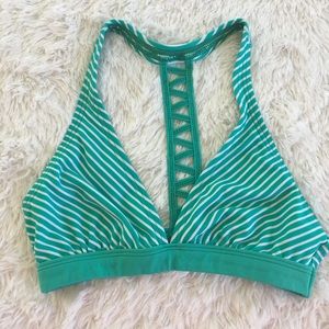 Athleta | Zahara Striped Bikini Top- XS